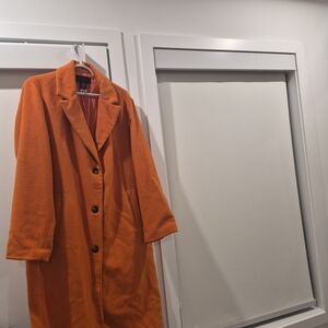 Orange Women's Coat